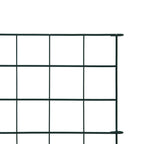 vidaXL Gartenzaun Set 77,5x64 cm Grün