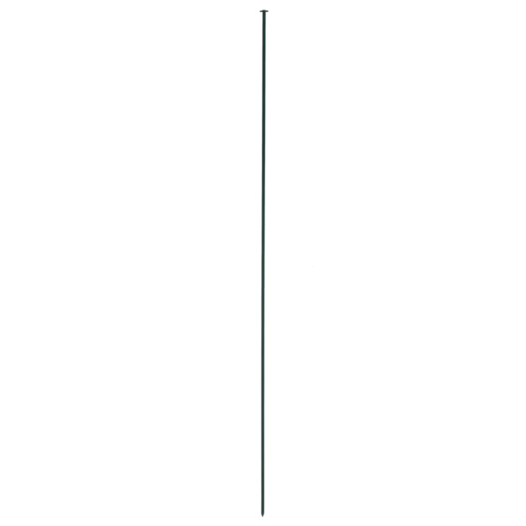 vidaXL Gartenzaun Set 77,5x64 cm Grün