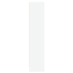 vidaXL Bücherregal 3 Fächer Weiß 40x24x109 cm Holzwerkstoff