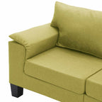 vidaXL Sofa Grün Stoff
