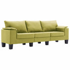 vidaXL Sofa Grün Stoff