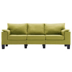 vidaXL Sofa Grün Stoff