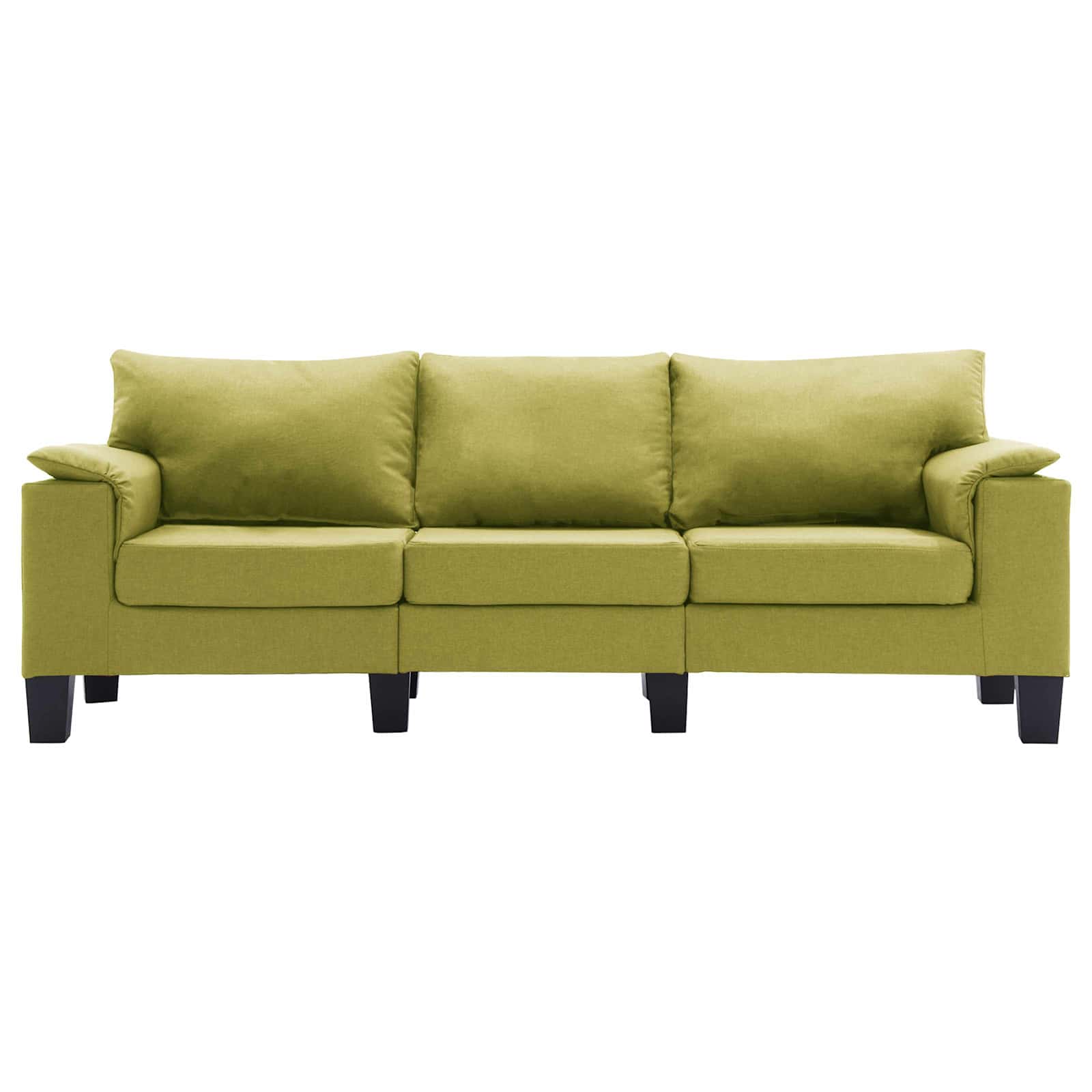 vidaXL Sofa Grün Stoff