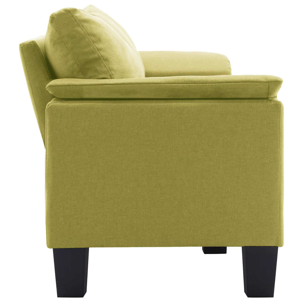 vidaXL Sofa Grün Stoff