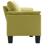 vidaXL Sofa Grün Stoff
