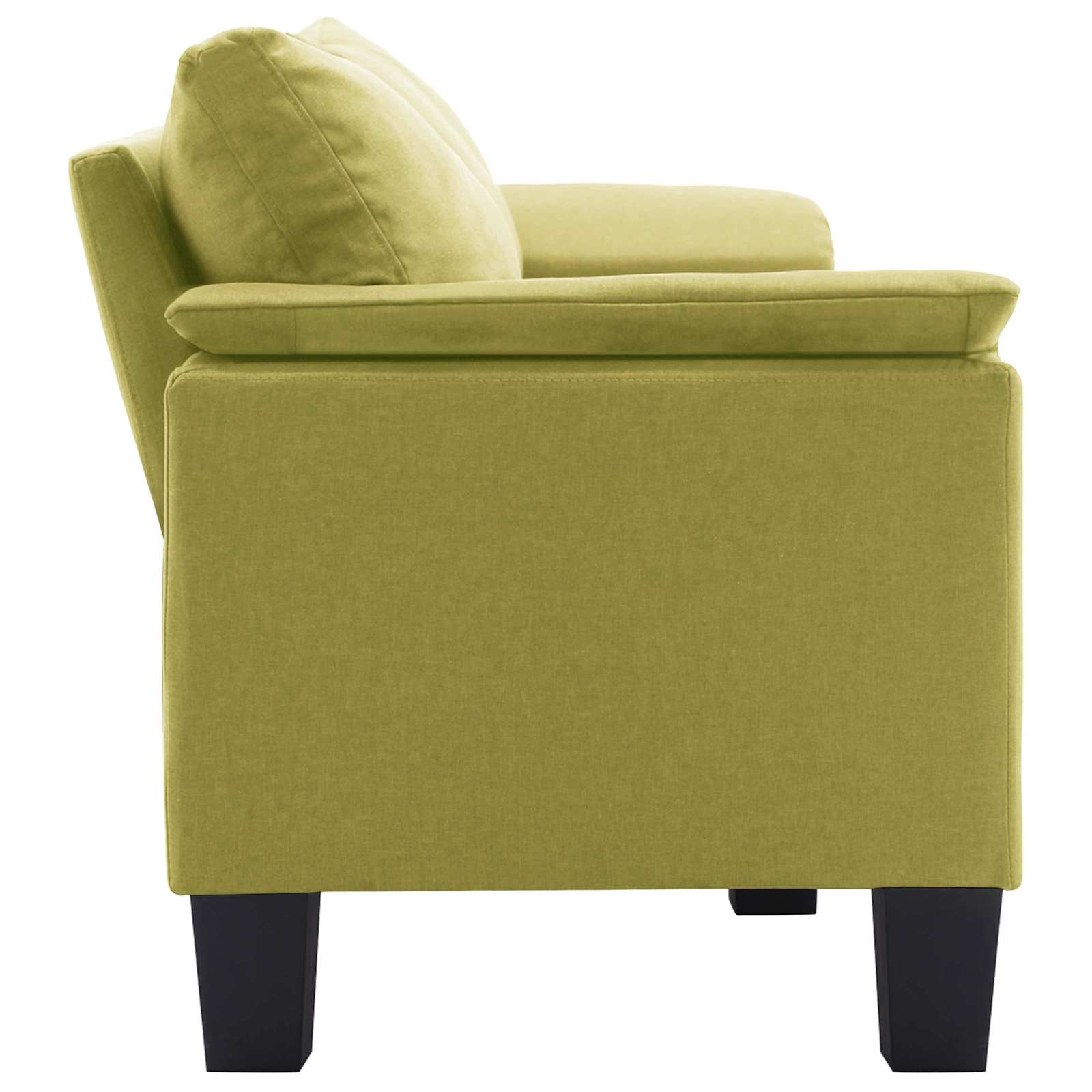 vidaXL Sofa Grün Stoff
