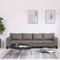 vidaXL Sofa Grün Stoff