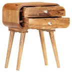 vidaXL Nachttisch Massivholz Mango