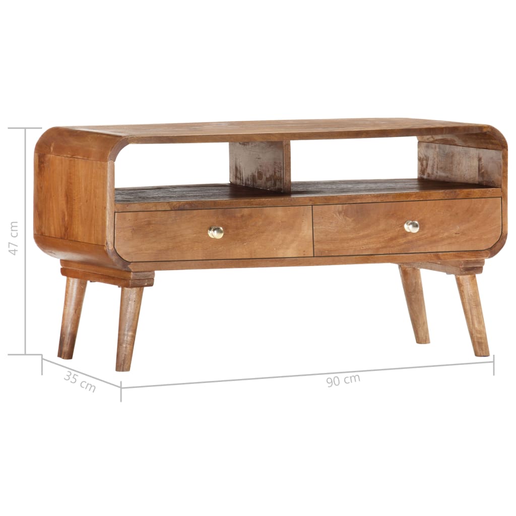 vidaXL TV-Schrank Massivholz Mango