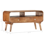 vidaXL TV-Schrank Massivholz Mango