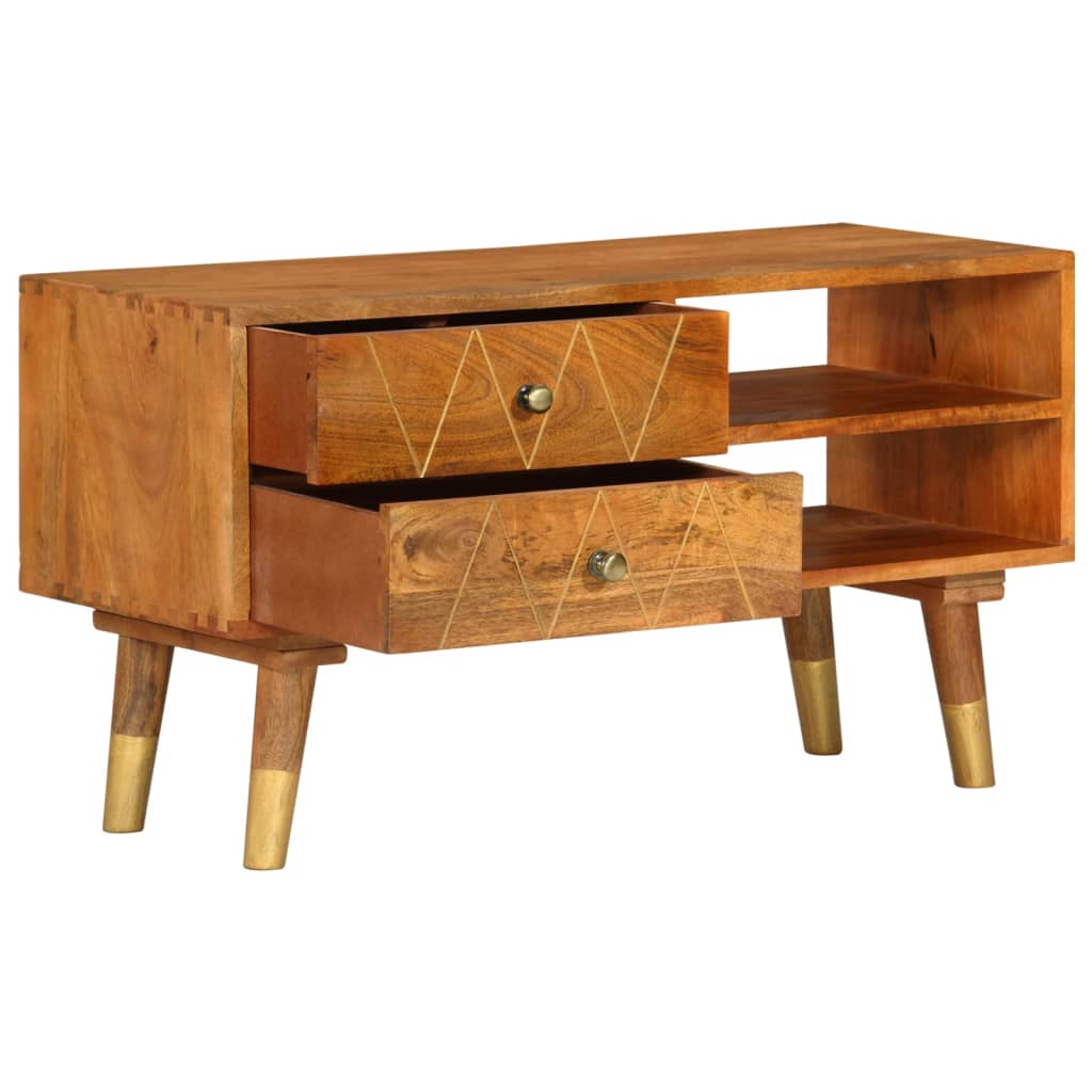 vidaXL TV-Schrank Mango-Massivholz