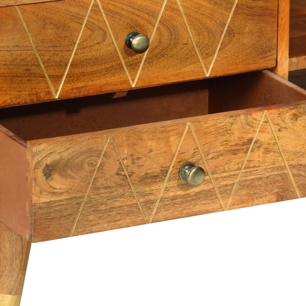 vidaXL TV-Schrank Mango-Massivholz