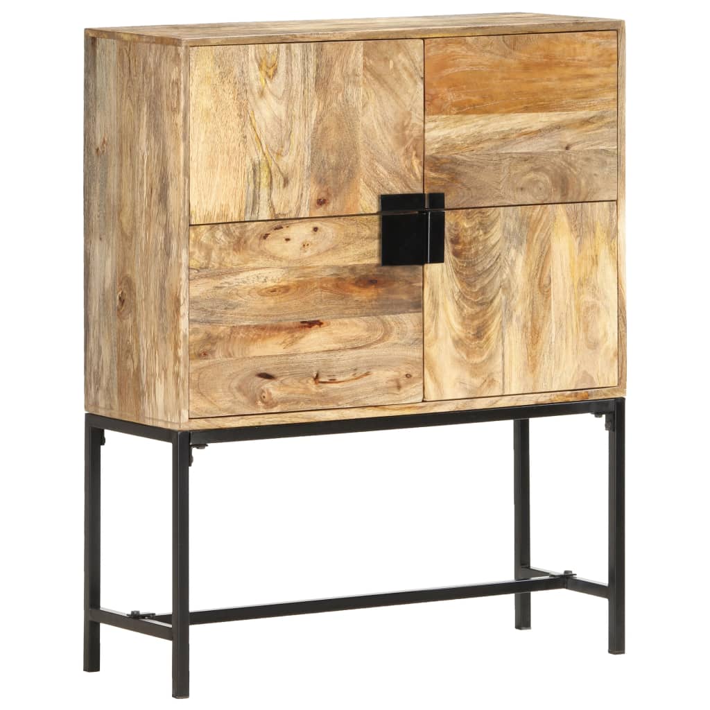 vidaXL Highboard Massivholz Mango