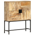 vidaXL Highboard Massivholz Mango