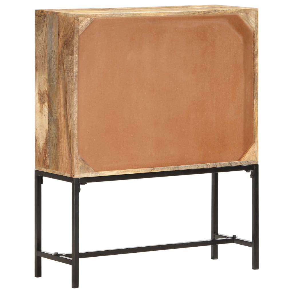 vidaXL Highboard Massivholz Mango