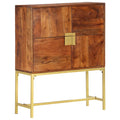 vidaXL Highboard Massivholz Akazie