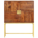 vidaXL Highboard Massivholz Akazie