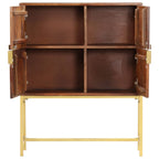 vidaXL Highboard Massivholz Akazie