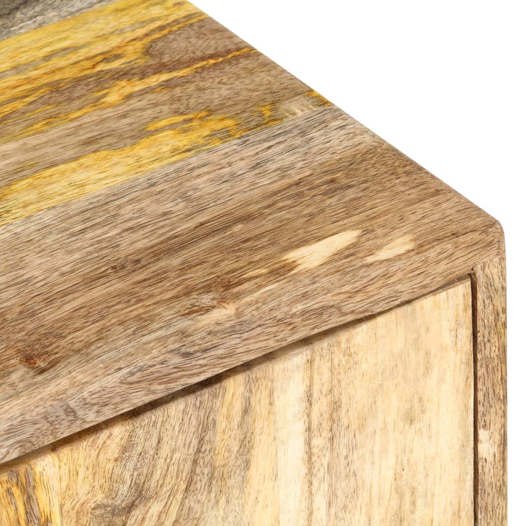 vidaXL Couchtisch 90 x 55 x 40 cm Massivholz Mango