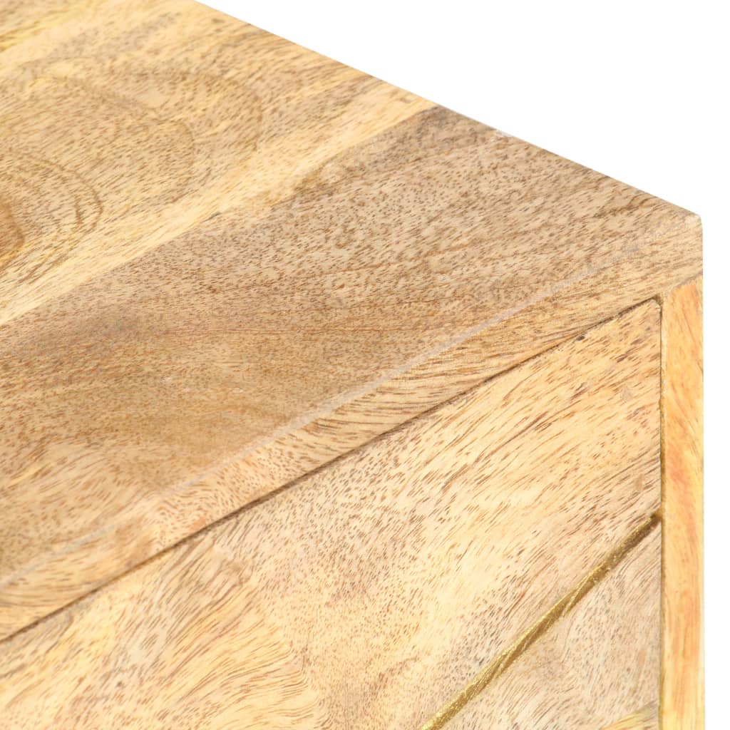 vidaXL Nachttisch 40 x 30 x 50 cm Mangoholz Massiv