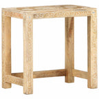 vidaXL 2-tlg. Handbemaltes Beistelltisch-Set Massivholz Mango