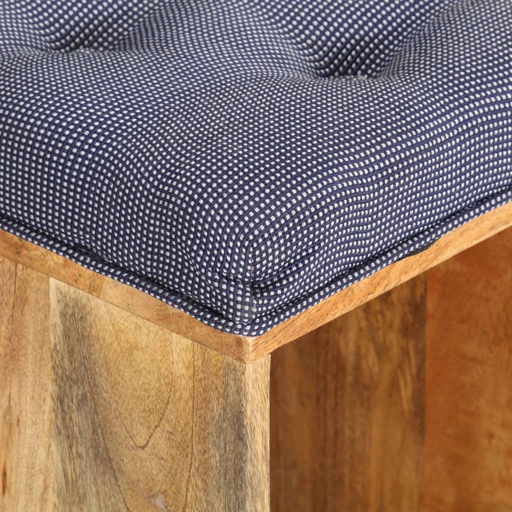 vidaXL Flurbank 100×35×47 cm Mango Massivholz