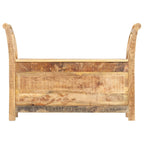 vidaXL Flurbank 103 x 33 x 72 cm Massivholz Mango
