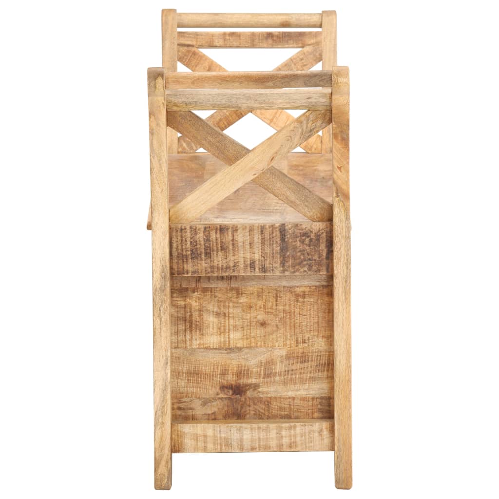 vidaXL Flurbank 103 x 33 x 72 cm Massivholz Mango