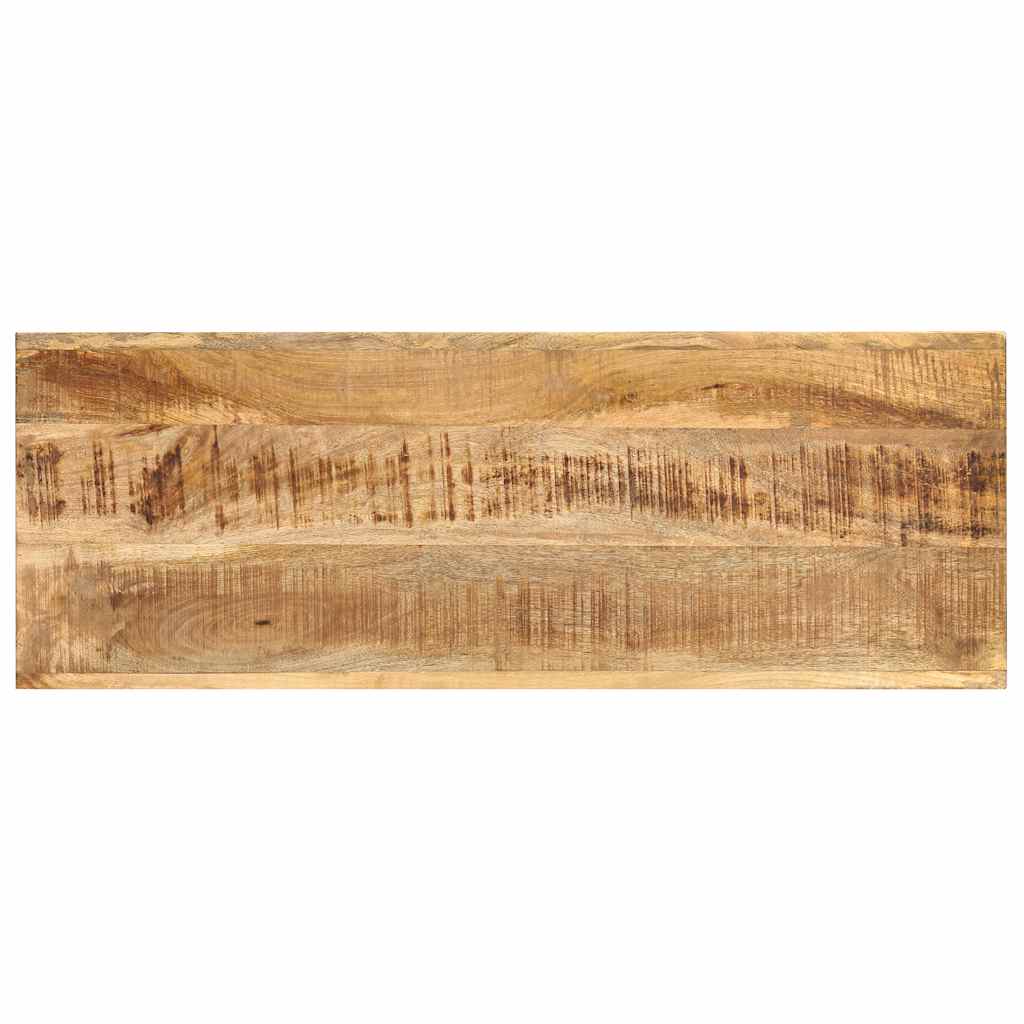 vidaXL Konsolentisch 110x35x76 cm Massivholz Mango