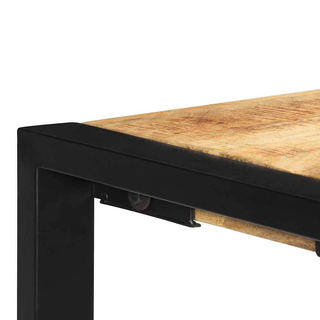 vidaXL Konsolentisch 110x35x76 cm Massivholz Mango