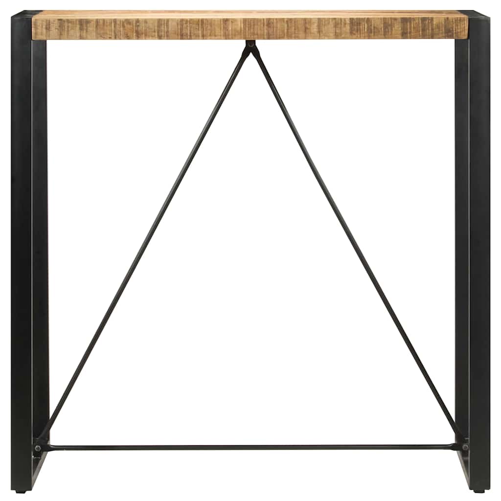 vidaXL Bartisch Massivholz Mango