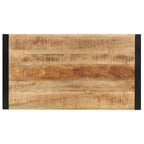 vidaXL Bartisch Massivholz Mango