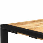 vidaXL Bartisch Massivholz Mango