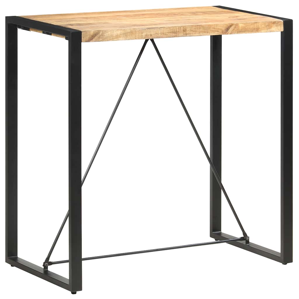 vidaXL Bartisch Massivholz Mango