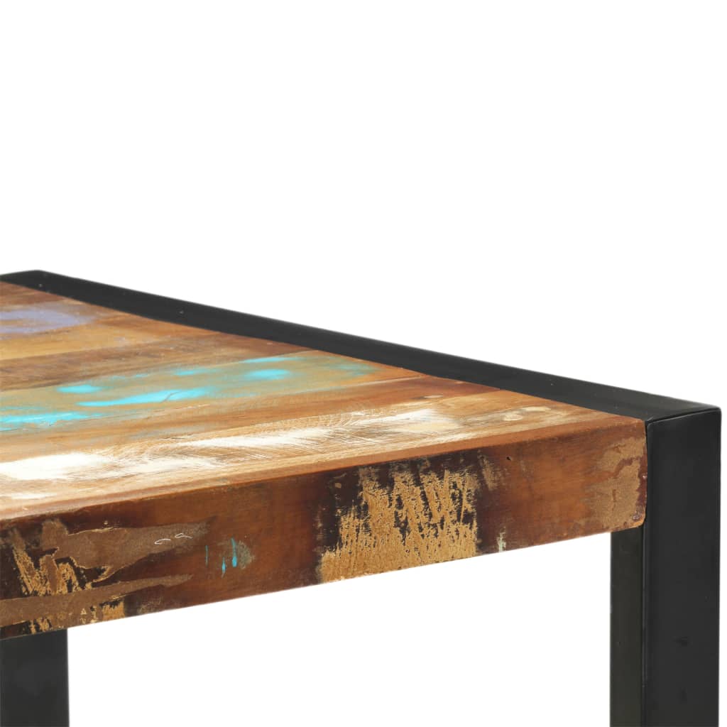vidaXL Bartisch Recyceltes Massivholz