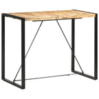 vidaXL Bartisch Massivholz Mango