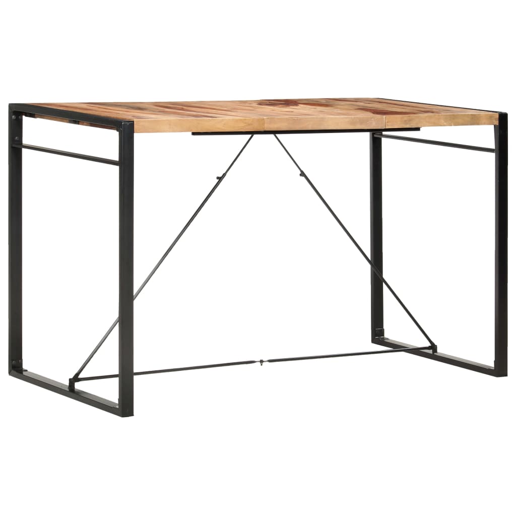 vidaXL Bartisch Massivholz Akazie