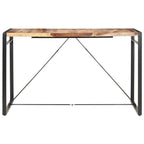 vidaXL Bartisch Massivholz Akazie
