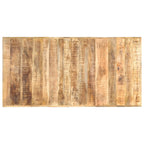 vidaXL Esstisch 180 x 90 x 76 cm Raues Mango-Massivholz