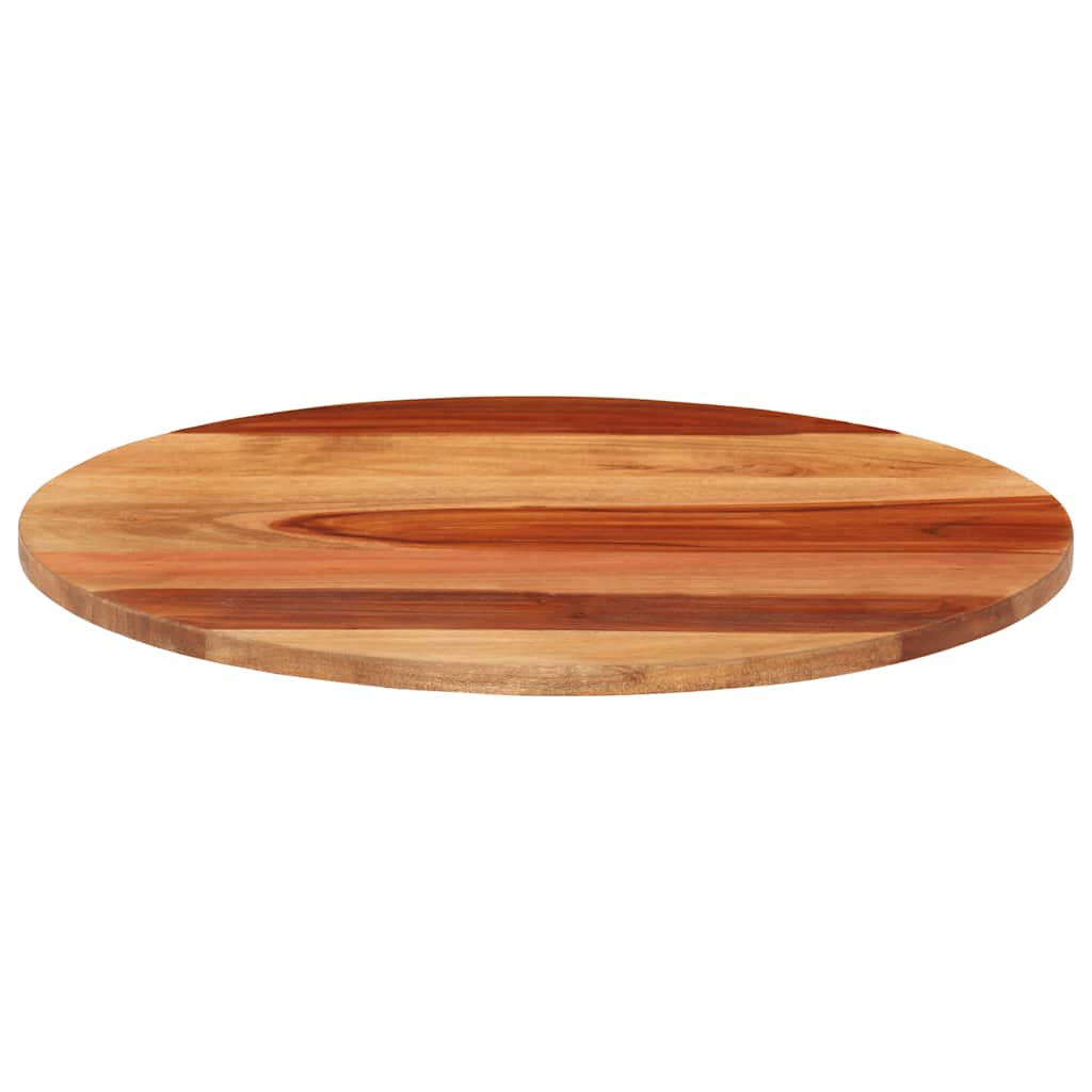 vidaXL Tischplatte Massivholz Palisander Rund 15-16 mm 40 cm