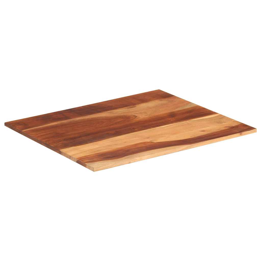 vidaXL Tischplatte Massivholz Akazie 15-16 mm 60x70 cm