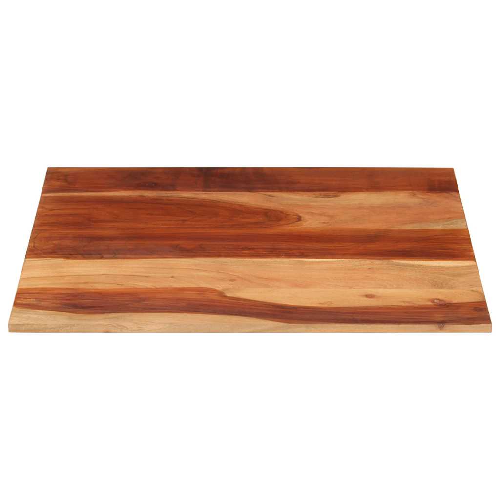 vidaXL Tischplatte Massivholz Akazie 15-16 mm 60x70 cm