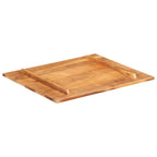 vidaXL Tischplatte Massivholz Akazie 15-16 mm 60x70 cm