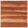 vidaXL Tischplatte Massivholz Akazie 25-27 mm 60x60 cm