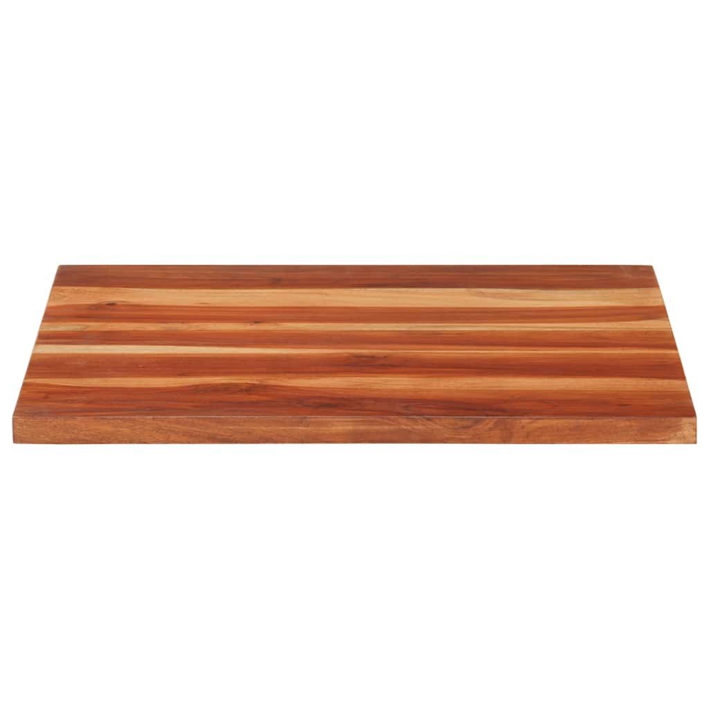 vidaXL Tischplatte Massivholz Akazie 25-27 mm 60x60 cm