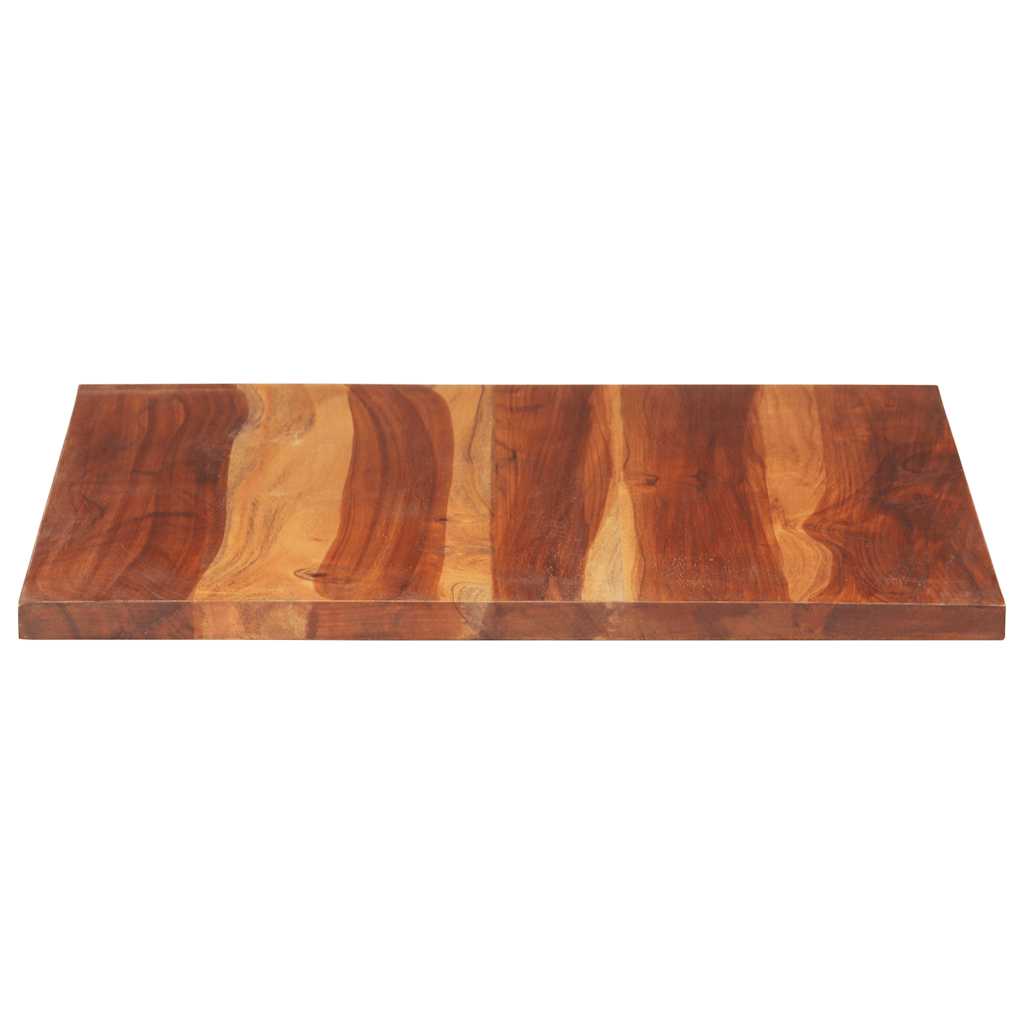 vidaXL Tischplatte Massivholz Akazie 25-27 mm 60x60 cm