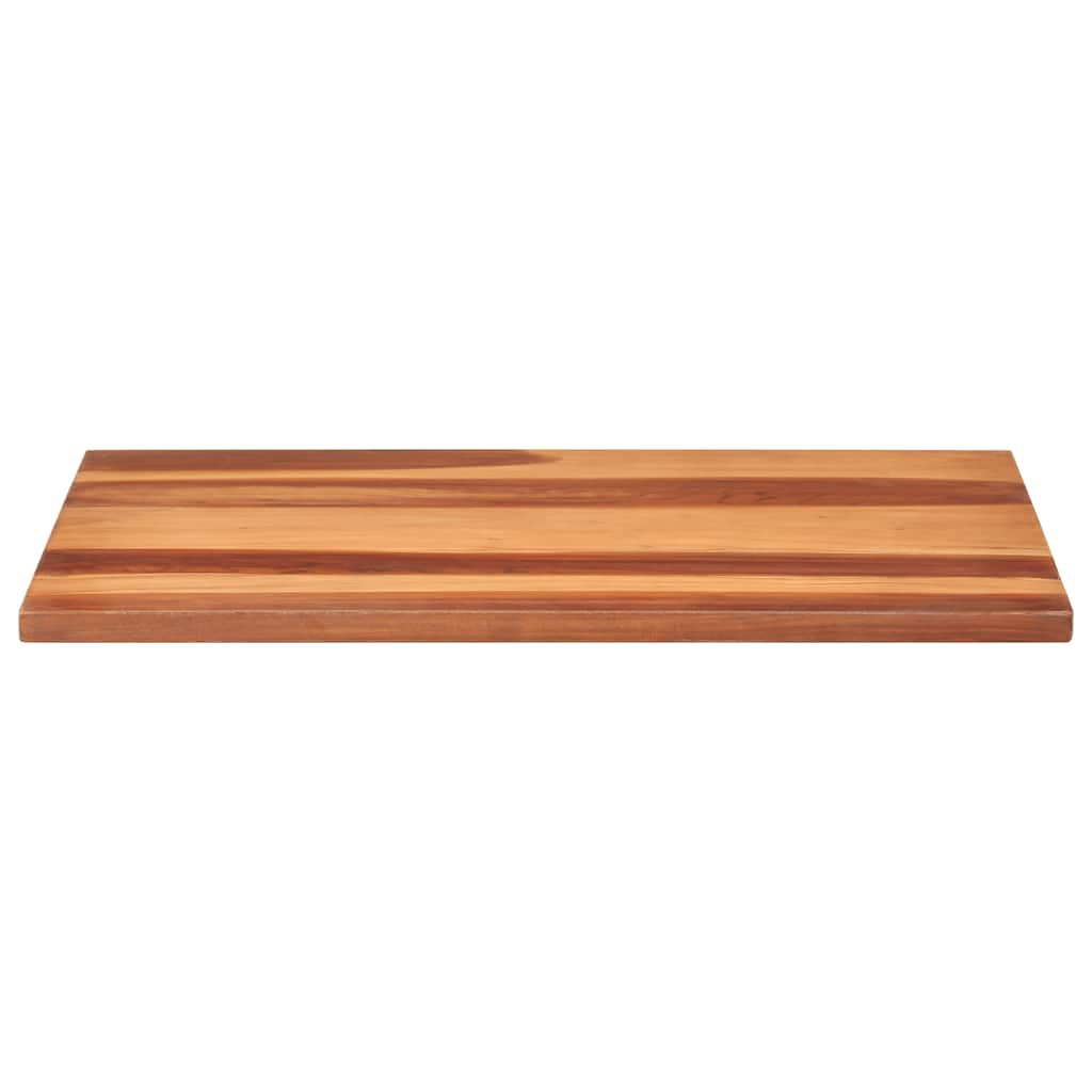 vidaXL Tischplatte Massivholz Palisander 25-27 mm 60×80 cm