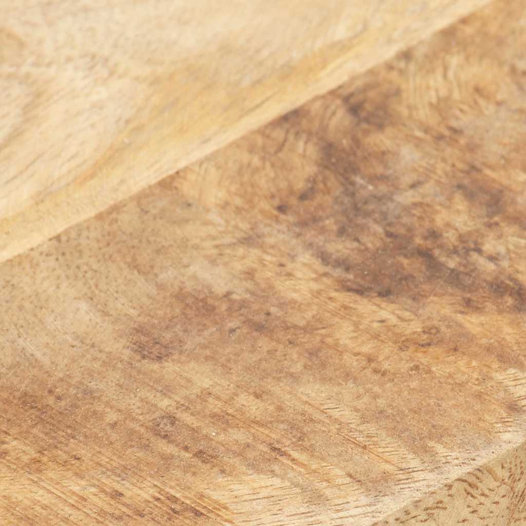 vidaXL Tischplatte Massivholz Mango 15-16 mm 60x60 cm