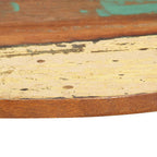 vidaXL Tischplatte Rund 40 cm 15-16 mm Altholz Massiv