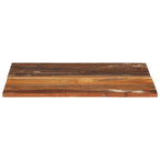 vidaXL Tischplatte Rechteckig 60x70 cm 15-16 mm Altholz Massiv